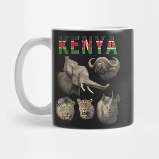 Big Five Kenya Safari Mug